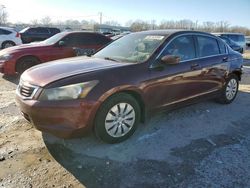 Salvage cars for sale at Louisville, KY auction: 2009 Honda Accord LX