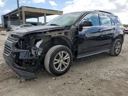 Salvage cars for sale at West Palm Beach, FL auction: 2016 Chevrolet Equinox LT