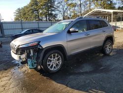 Vehiculos salvage en venta de Copart Austell, GA: 2018 Jeep Cherokee Latitude Plus