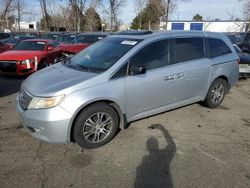 Salvage cars for sale at Denver, CO auction: 2011 Honda Odyssey EXL