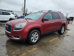 Salvage cars for sale from Copart Pekin, IL: 2014 GMC Acadia SLE