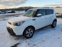 Salvage cars for sale at Assonet, MA auction: 2016 KIA Soul