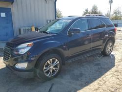 Chevrolet salvage cars for sale: 2016 Chevrolet Equinox LT