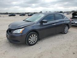 Salvage cars for sale at San Antonio, TX auction: 2014 Nissan Sentra S