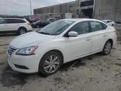 Salvage cars for sale at Fredericksburg, VA auction: 2013 Nissan Sentra S