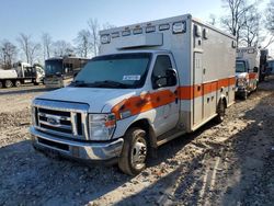 Salvage trucks for sale at Spartanburg, SC auction: 2017 Ford Econoline E450 Super Duty Cutaway Van