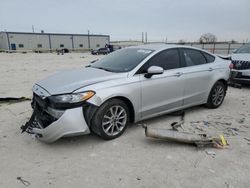 Salvage cars for sale at Haslet, TX auction: 2017 Ford Fusion SE