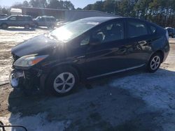 Salvage cars for sale at Seaford, DE auction: 2015 Toyota Prius