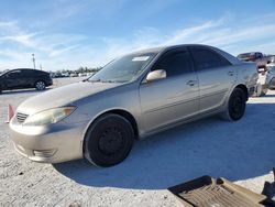 Salvage cars for sale at Arcadia, FL auction: 2005 Toyota Camry LE