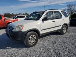 Honda crv salvage cars for sale: 2005 Honda CR-V LX