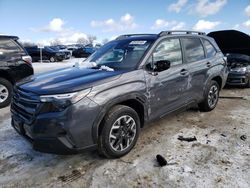 Salvage cars for sale at West Warren, MA auction: 2025 Subaru Forester Premium