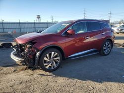 Salvage cars for sale at Chicago Heights, IL auction: 2019 Nissan Murano S