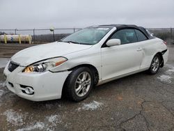 Salvage cars for sale at Chatham, VA auction: 2008 Toyota Camry Solara SE