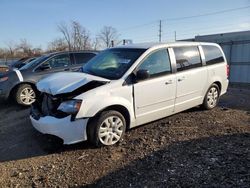 Salvage cars for sale at Chicago Heights, IL auction: 2017 Dodge Grand Caravan SE