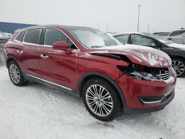 2016 Lincoln MKX Reserve