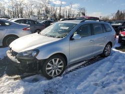 Volkswagen salvage cars for sale: 2011 Volkswagen Jetta TDI