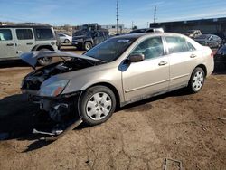 Salvage cars for sale at Colorado Springs, CO auction: 2003 Honda Accord LX