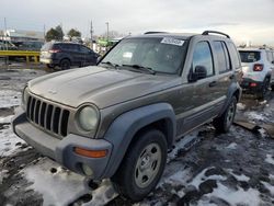 Salvage cars for sale at Denver, CO auction: 2004 Jeep Liberty Sport