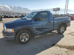 Salvage trucks for sale at Farr West, UT auction: 2002 Dodge RAM 1500