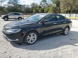 Salvage cars for sale at Fort Pierce, FL auction: 2015 Chrysler 200 Limited