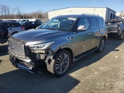 Infiniti salvage cars for sale: 2018 Infiniti QX80 Base