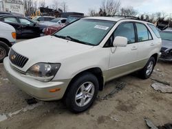 Salvage cars for sale from Copart Baltimore, MD: 2000 Lexus RX 300