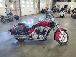 Salvage motorcycles for sale at Ham Lake, MN auction: 2010 Honda VT1300 CR