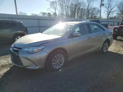 Salvage cars for sale at Gastonia, NC auction: 2016 Toyota Camry LE