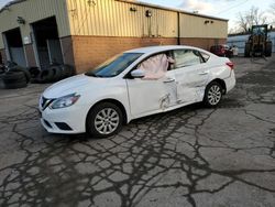 Salvage cars for sale at Marlboro, NY auction: 2017 Nissan Sentra S