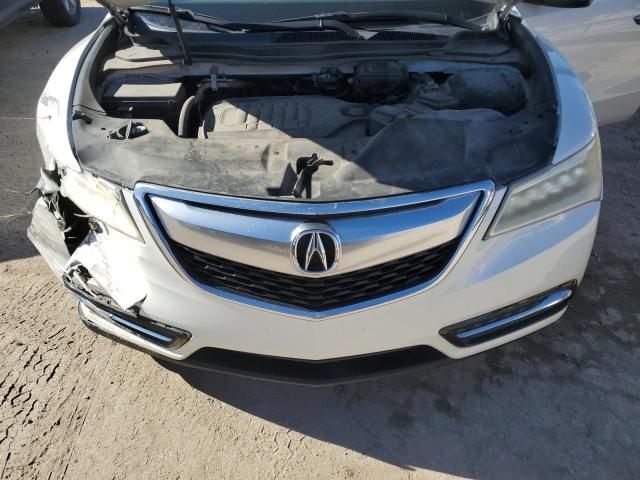 2015 Acura MDX Technology