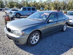 BMW 7 Series Vehiculos salvage en venta: 2007 BMW 750 I