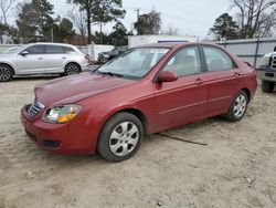 KIA Spectra salvage cars for sale: 2009 KIA Spectra EX