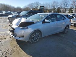 Salvage cars for sale at North Billerica, MA auction: 2017 Toyota Corolla L