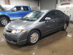 Vehiculos salvage en venta de Copart Cleveland: 2010 Honda Civic Hybrid