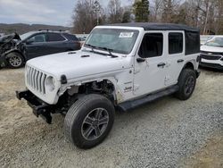 Salvage cars for sale at Concord, NC auction: 2023 Jeep Wrangler Sahara