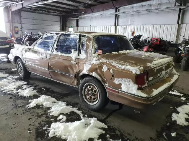 1986 Oldsmobile Cutlass Ciera