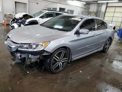 Honda salvage cars for sale: 2017 Honda Accord Sport