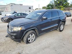 Salvage cars for sale at Opa Locka, FL auction: 2012 Jeep Grand Cherokee Laredo