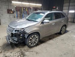 Salvage cars for sale from Copart Angola, NY: 2015 KIA Sorento SX