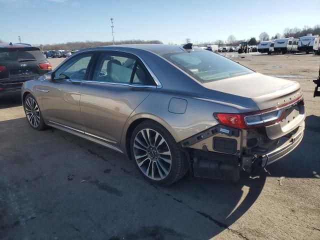 2018 Lincoln Continental Reserve