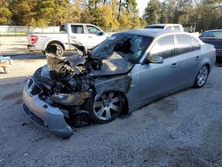 Salvage cars for sale at Greenwell Springs, LA auction: 2007 BMW 530 I