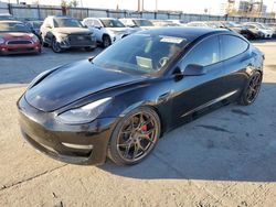 Salvage cars for sale at Los Angeles, CA auction: 2023 Tesla Model 3