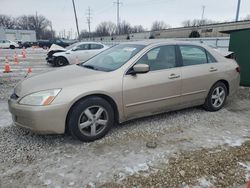 Salvage cars for sale from Copart Columbus, OH: 2005 Honda Accord EX