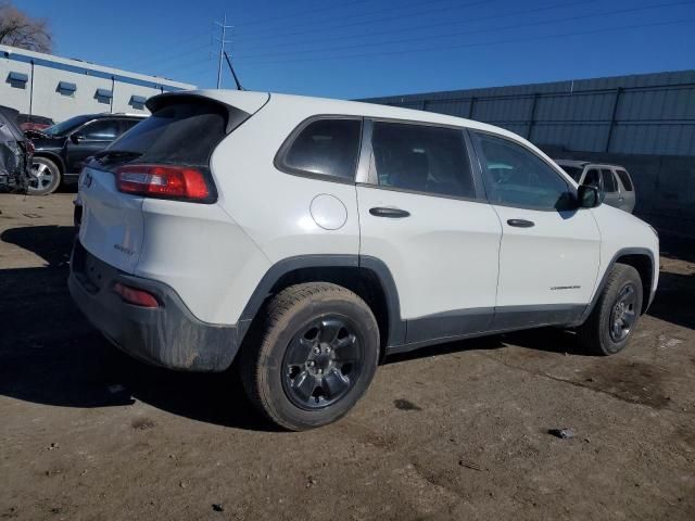 2016 Jeep Cherokee Sport