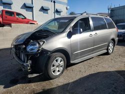 Salvage cars for sale at Albuquerque, NM auction: 2004 Toyota Sienna CE