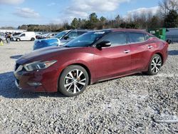 Salvage cars for sale at Memphis, TN auction: 2017 Nissan Maxima 3.5S