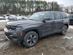 Salvage cars for sale at North Billerica, MA auction: 2024 Jeep Grand Cherokee Limited 4XE