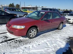 Honda Accord se Vehiculos salvage en venta: 2000 Honda Accord SE