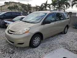 Toyota Sienna ce salvage cars for sale: 2009 Toyota Sienna CE