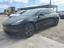 Salvage cars for sale at West Palm Beach, FL auction: 2019 Tesla Model 3